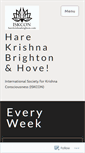 Mobile Screenshot of harekrishnabrighton.com